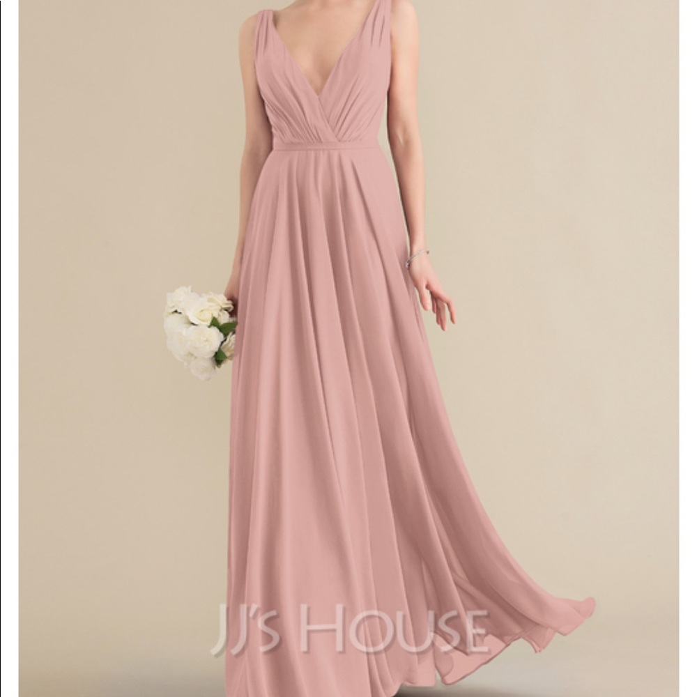 New with tags! Dusty Rose Bridesmaids Dress from JJs house